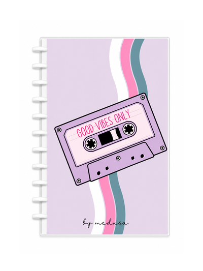 Cuaderno A4 Casette Sistema de Discos
