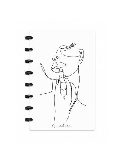 Cuaderno A5 Cara Sistema de discos