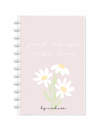 Cuaderno A4 Good Things Take Time Sistema de Discos