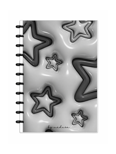 Cuaderno A4 Dotty Black Sistema de Discos