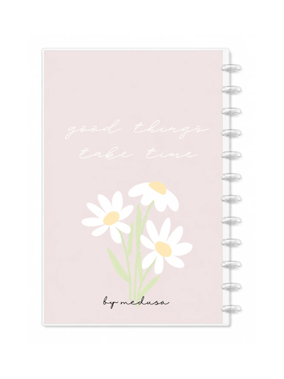 Cuaderno A4 Good Things Take Time Sistema de Discos