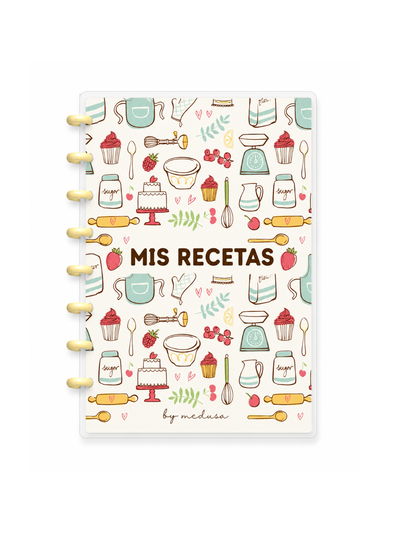 Recetario A5 Sistema de Discos