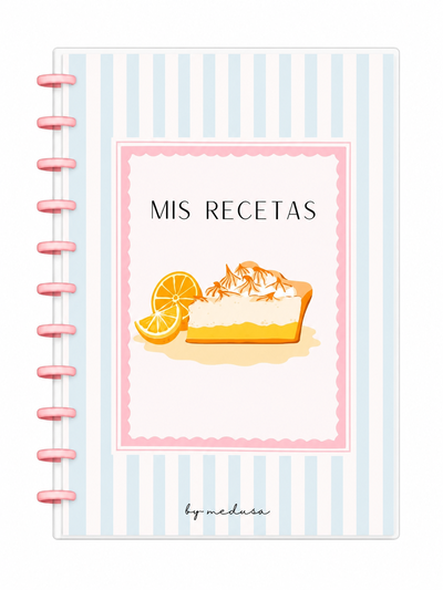 Recetario A4 Lissete Sistema de Discos