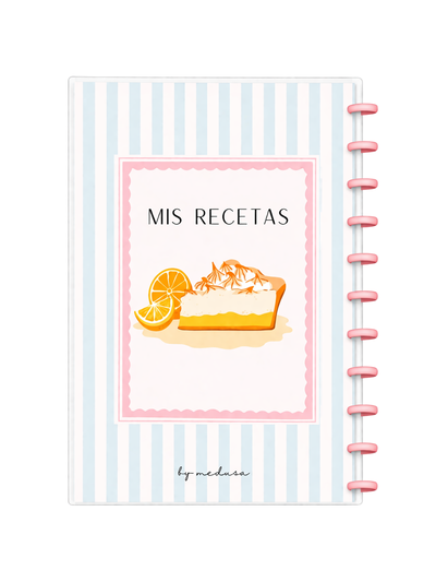 Recetario A4 Lissete Sistema de Discos