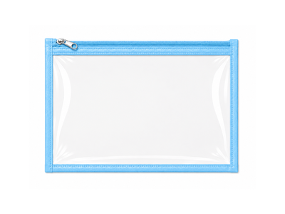 Sobre Transparente Mediano Celeste