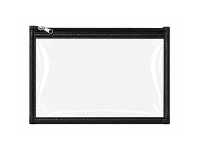 Sobre Transparente Mediano Negro