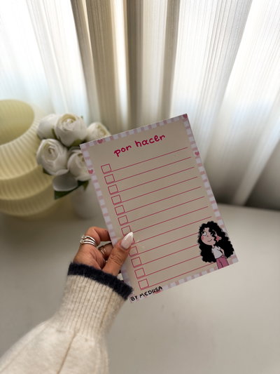 Planner Imantado Anotador Corazones