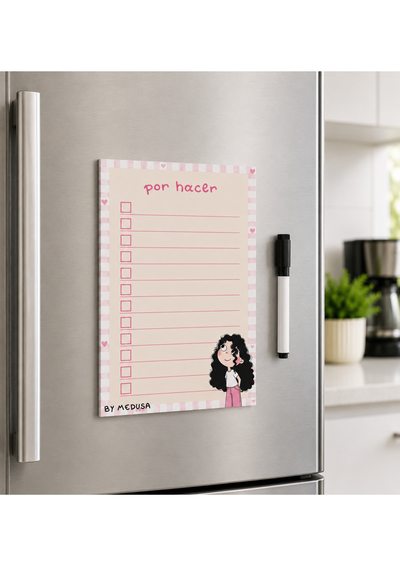 Planner Imantado Anotador Corazones