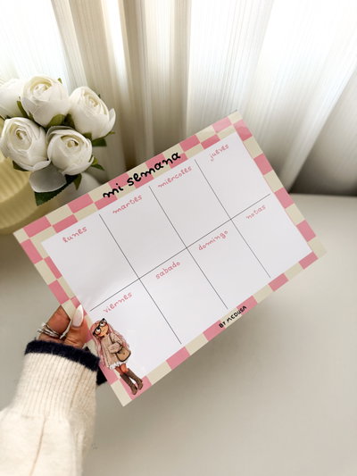 Planner Imantado Básico Cuadri
