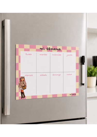 Planner Imantado Básico Cuadri