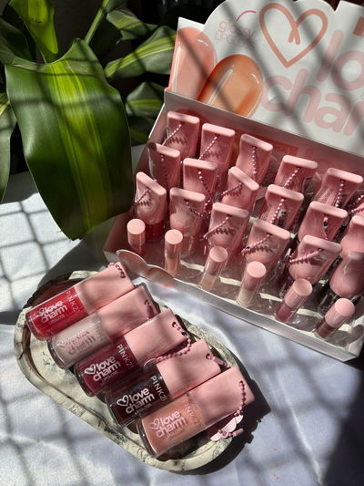 gloss love con llavero | pink 21