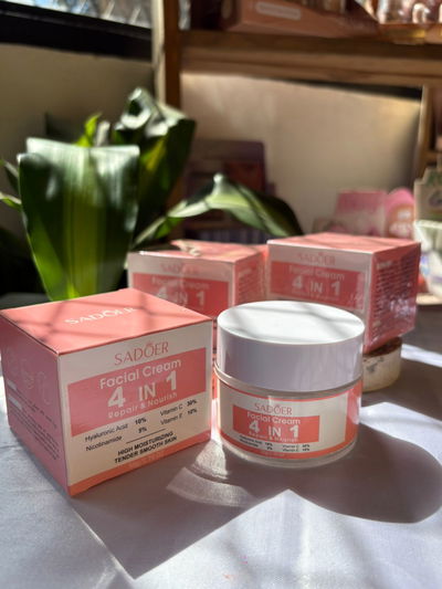 crema iluminadora 4 en 1