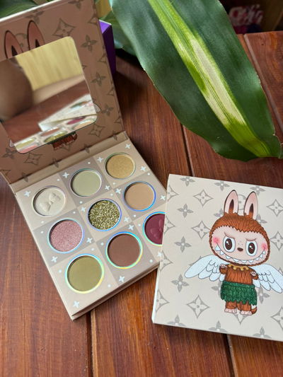 paleta de sombras de labubu