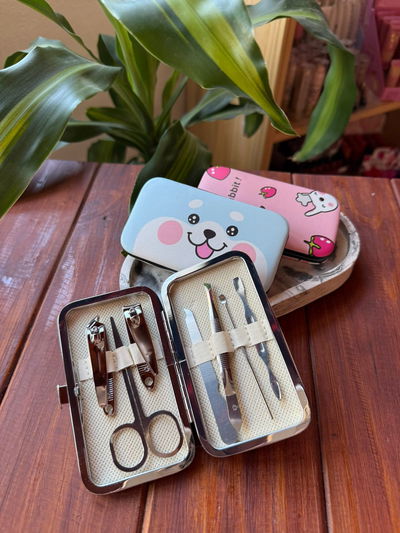 set manicura con estuche 