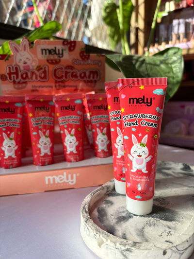 crema de frutilla para manos | mely