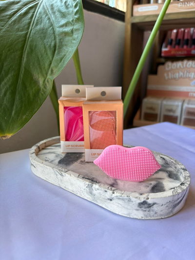 exfoliante de silicona para labios | cg