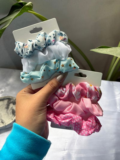 set de scrunchies x3
