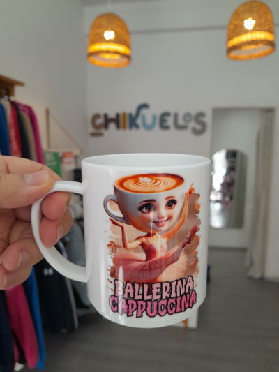 Taza de Balerina capuchina
