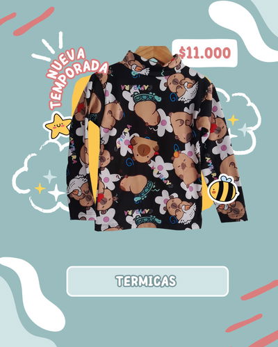 Polera termica capibara