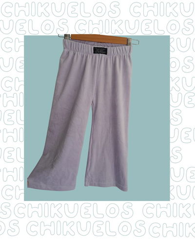 Palazo de plush Lila 