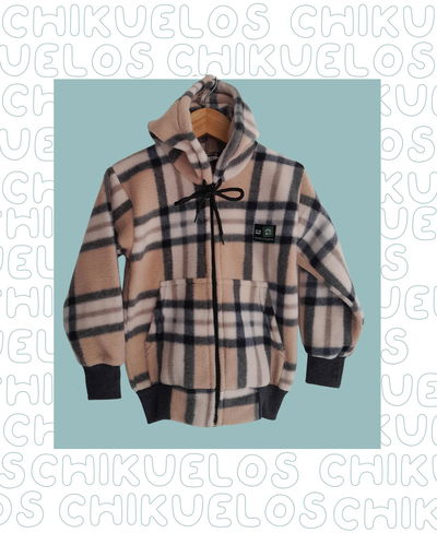 Campera polar cuadrille