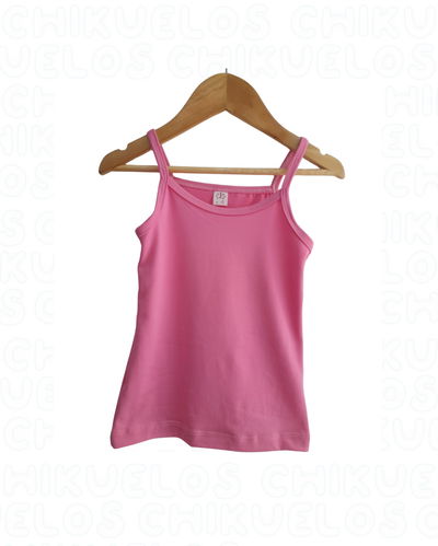 Musculosa clásica de modal soft rosa