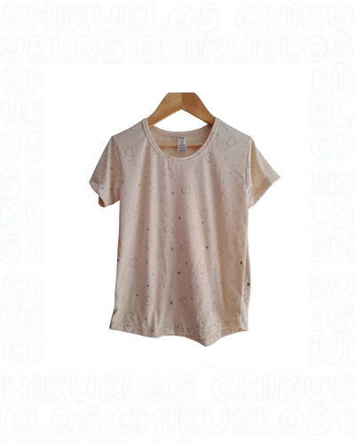 remera de modal soft con relieve