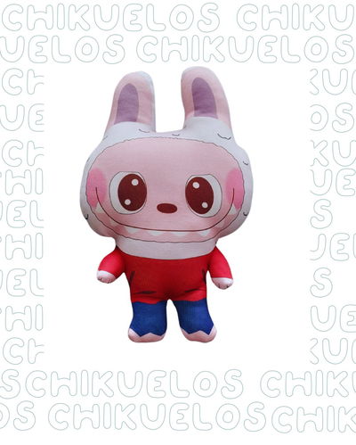 Labubu rojo