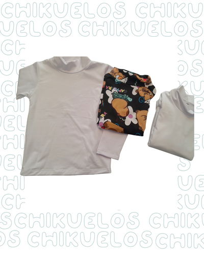 Pack de camisetas talle 6