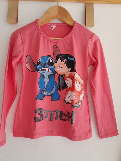 Manga larga talle 6 stitch