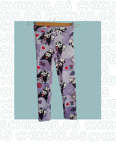 Calzas de Plush  kuromi– Suaves, Abrigaditas y con Toda la Onda 💖❄️
