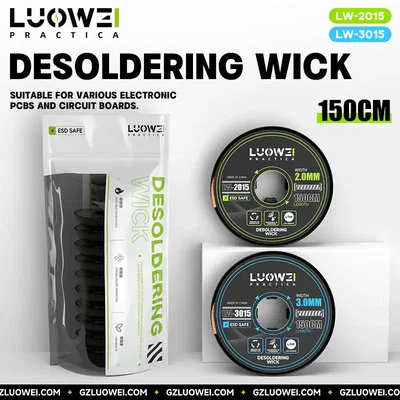 Malla Desoldante LuoWei LW-3015 3.0mmx1,5Mts