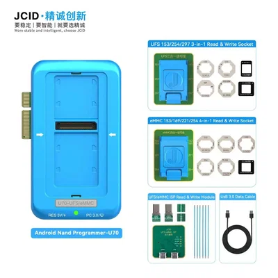 Programador UFS U70 Gen2 para reparación de UFS/eMMC/ISP Nand en Android