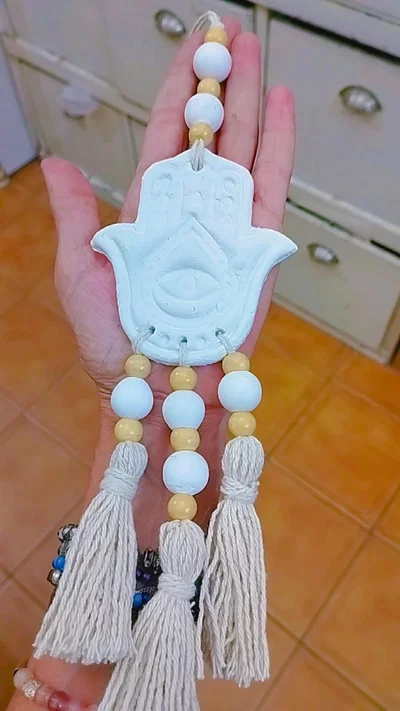 Colgante rústico HAMSA 