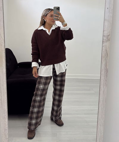 Denim escocés (marrón)