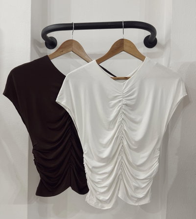 Remera frunce (DELUCCA)