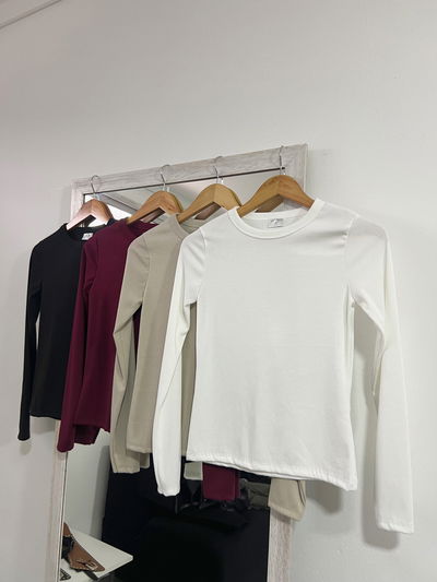 Camiseta básica (larga)