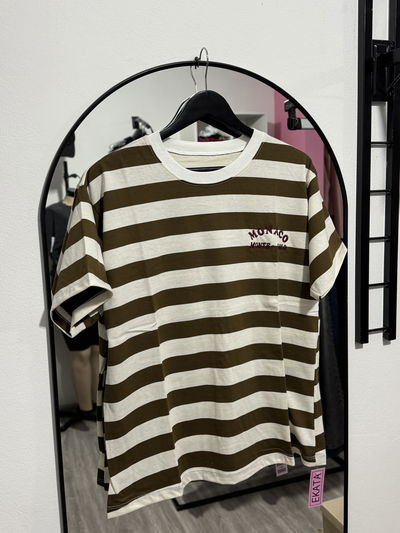 REMERA RAYADA MÓNACO (Marrón) 