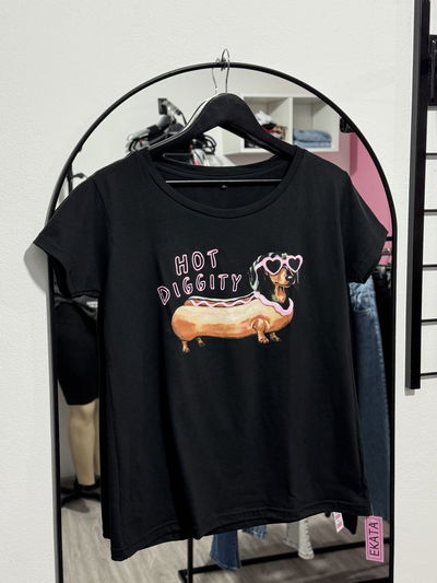 REMERA LULI  (negra)