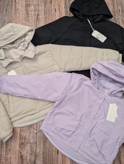 Campera reversible (tres variantes)