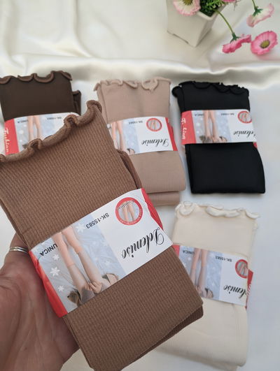 Medias con peluchito- PACK X3 unidades 