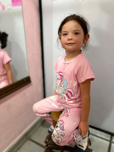 Pijama de niña (seis variantes)