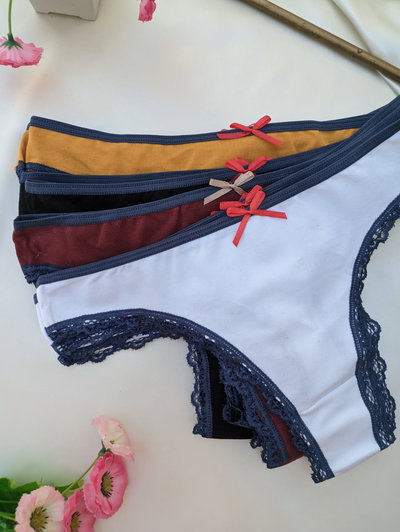 PROMO- Pack x 12 colaless algodón 