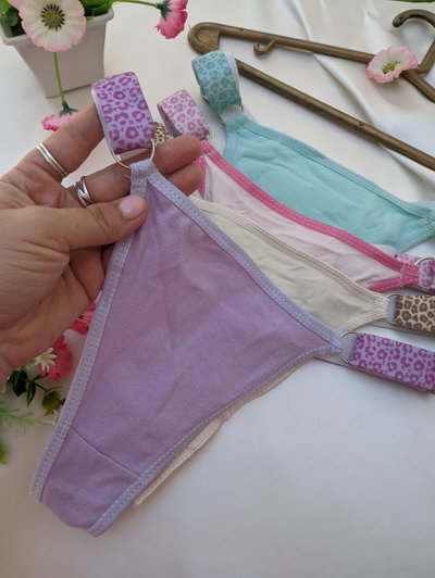 Art. 1227- Pack x3 regulables tira ancha algodon 