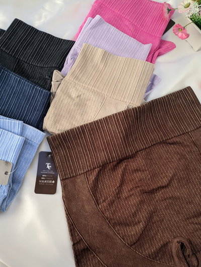 Short seamless con frunce (siete variantes)