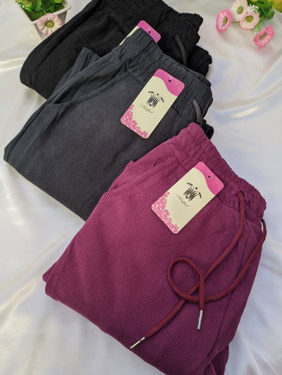 Joggin de morley frizado (tres variantes)