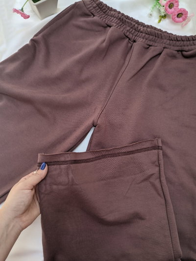 Palazzo algodón rustico (dos variantes)