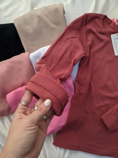 Camiseta termica de niña (seis variantes)
