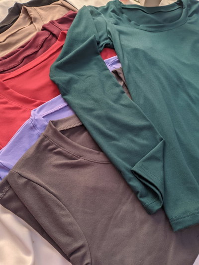 Camiseta modal soft (siete variantes)