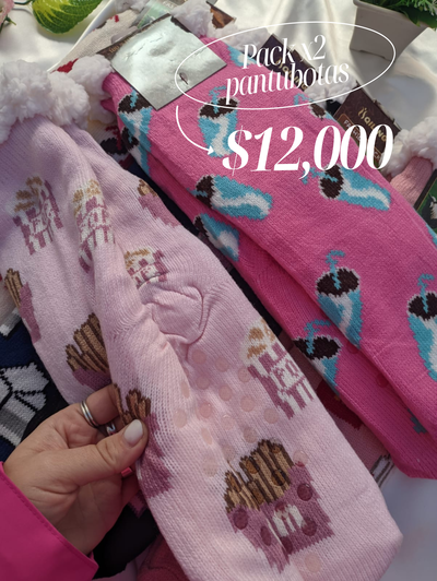 PACK x2 pantubotas de dama 